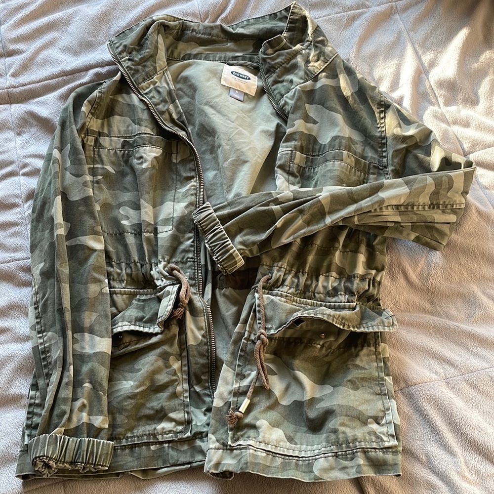 Old Navy camo jacket